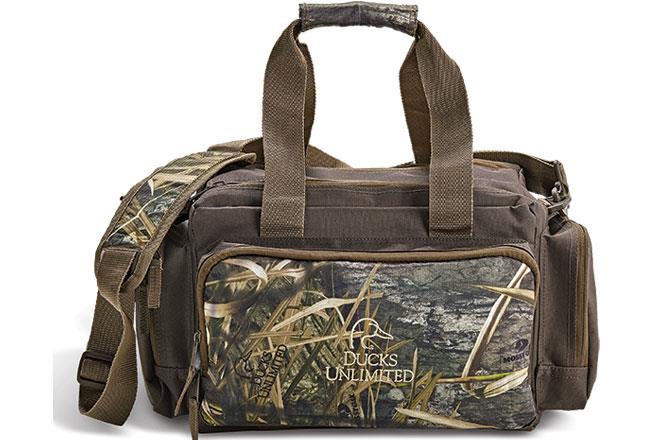 Padded Brown field bag Ducks unlimited with Dividers and Shoulder Strap ...