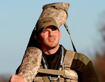 Tony Vandemore uses decoys